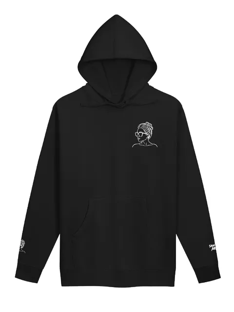 Simple Snow Roach Army Hoodie